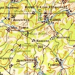 Крапивка на карте